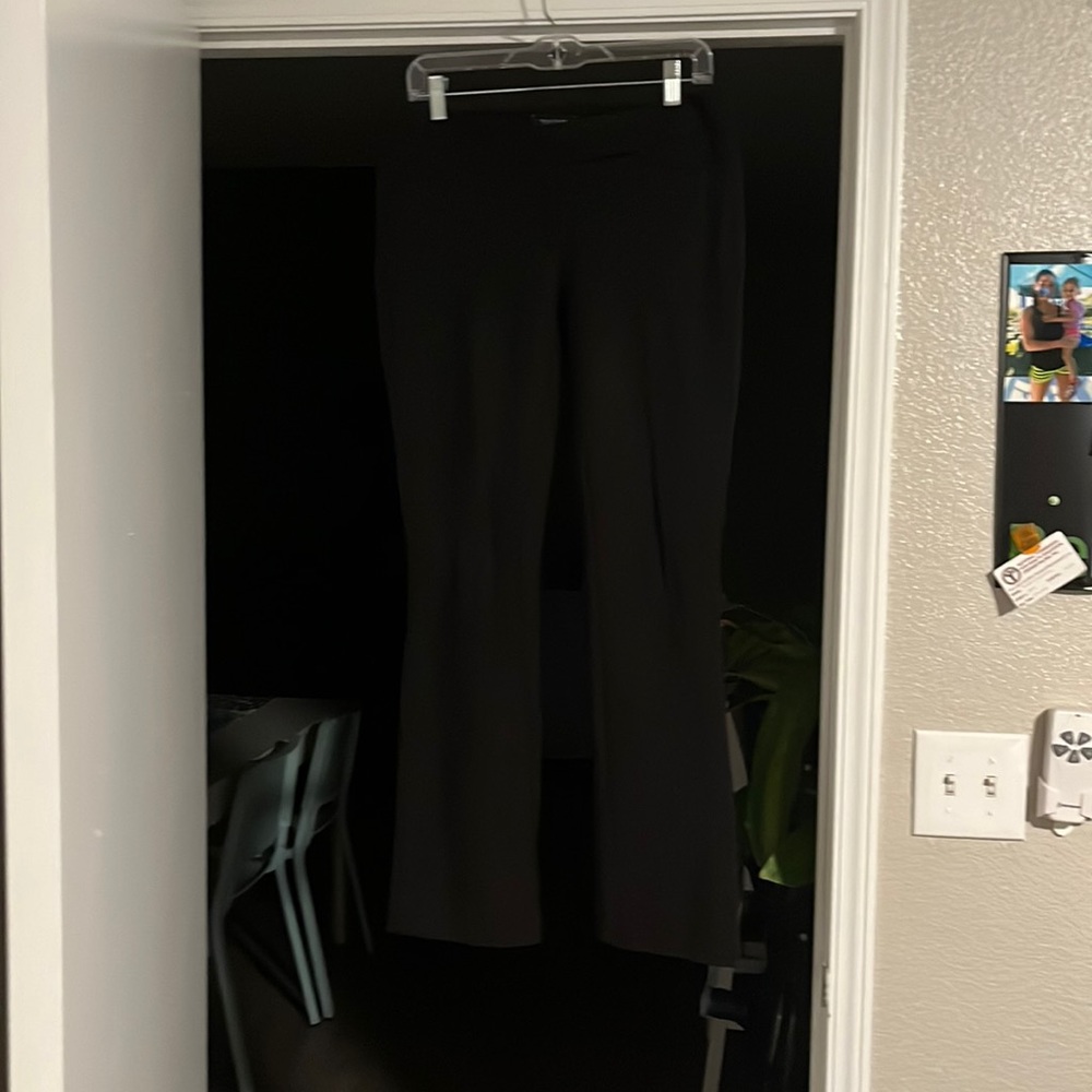 White House black market size 6R bootcut black pants